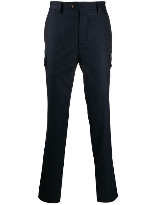 Tapered tailored trousers